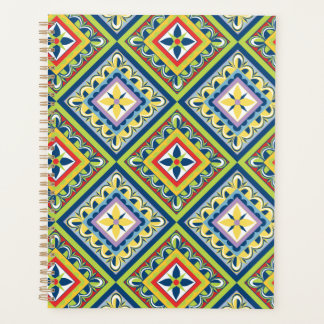 Vivid Green Talavera Tile Planner