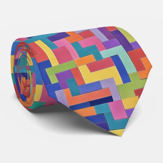 Vivid Grid Tie (Rolled)