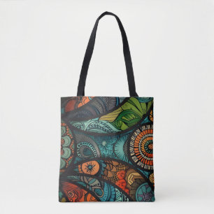 Vivid Harmony Tote Bag