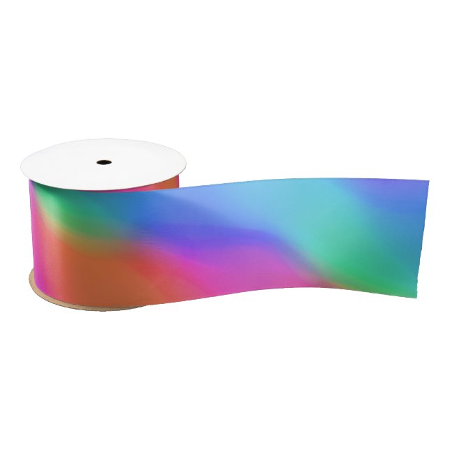 Vivid Holographic Satin Ribbon (Spool)