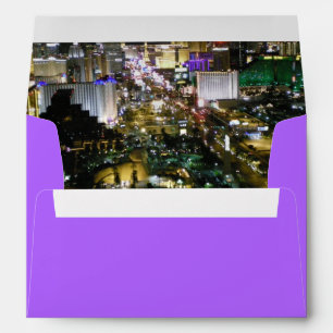 Vivid Las Vegas Boulevard Aerial View Design Envelopes