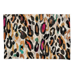 Vivid Leopard Animal Prints Pillowcase