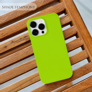 Vivid Lime Green One of Best Solid Green Shades Case-Mate iPhone 14 Pro Max Case
