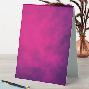 Vivid Magenta Table Tent Sign – Customisable