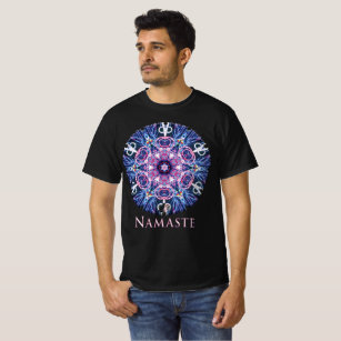 Vivid Namaste Kaleidoscope T-shirt