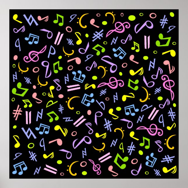 vivid notes poster (Front)