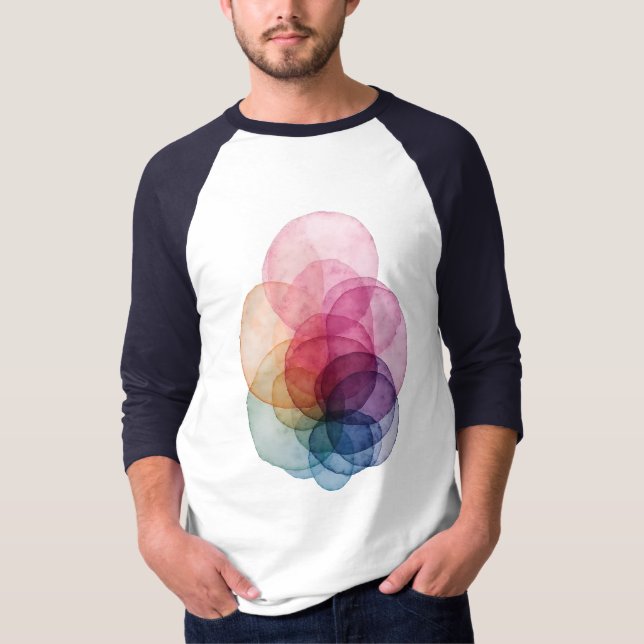 Vivid Overlap V01 T-Shirt (Front)
