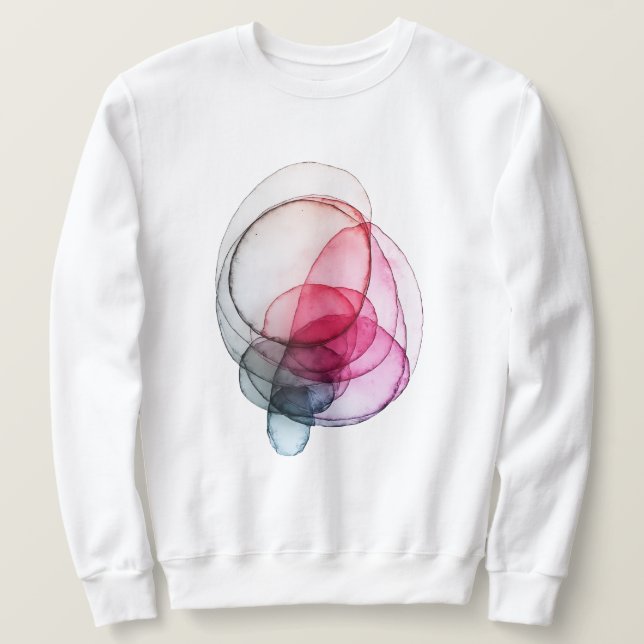 Vivid Overlap V02 Sweatshirt (Design Front)