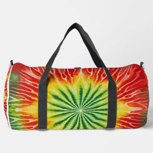 Vivid Radial Tie Dye monogram personal Travel Kit Duffle Bag