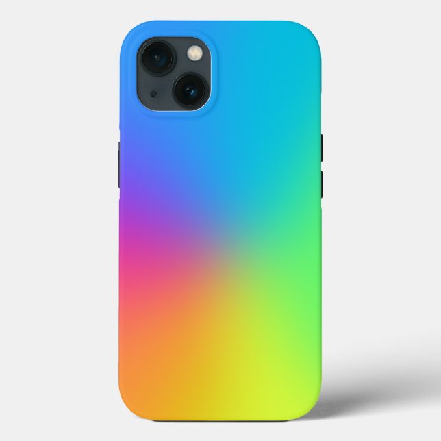 Vivid Rainbow Gradient  Case-Mate iPhone Case (Back)