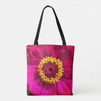 Vivid Red Flowers Tote Bag
