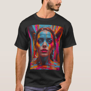Vivid Reflections in Colourful Chaos T-Shirt