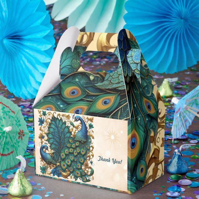 "Vivid Regal Bloom" Favour Box (Party)