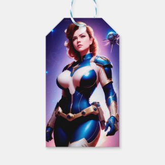 Vivid Retro 50's Female Sci Fi Space Ranger