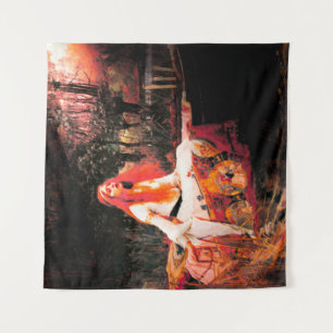 Vivid Retro - The Lady of Shalott Tapestry