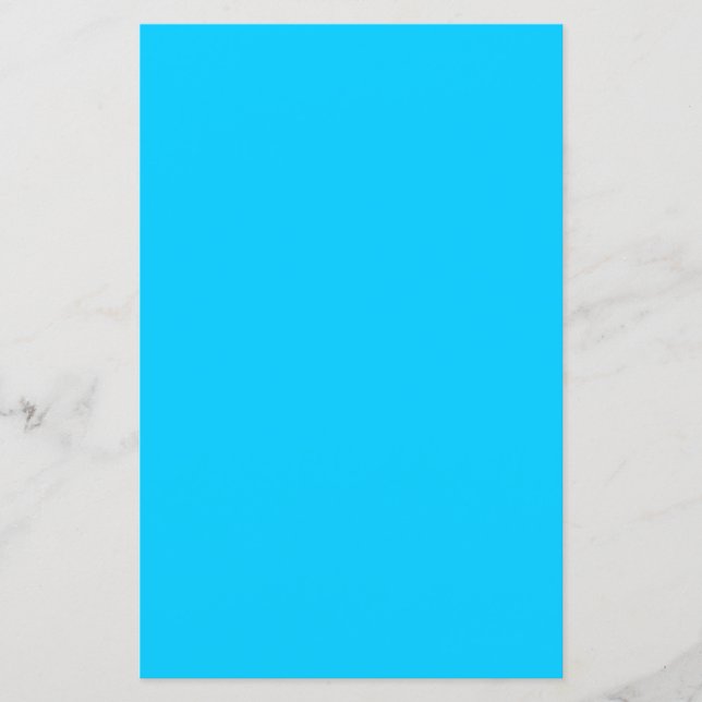 Vivid Sky Blue Solid Color (Front)