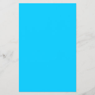 Vivid Sky Blue Solid Color Flyer