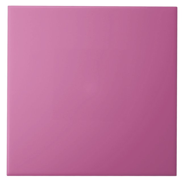 vivid solid pink  tile (Front)