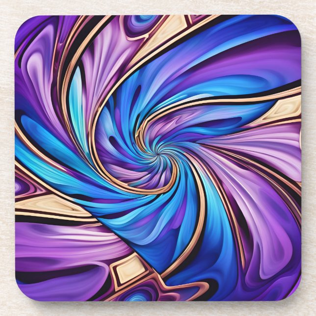 vivid spiral coaster (Front)