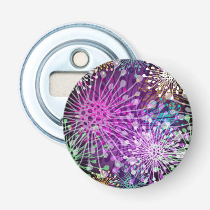 Vivid Spotty Pattern Bottle Opener
