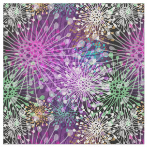 Vivid Spotty Pattern Fabric