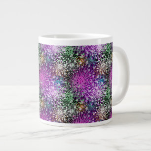 Vivid Spotty Pattern Large Coffee Mug
