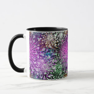 Vivid Spotty Pattern Mug