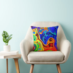 Vivid Style Pattern Cushion