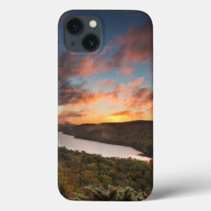 Vivid Sunrise Over Lake Of The Clouds In Autumn iPhone 13 Case