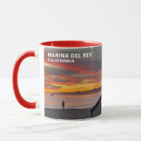 Vivid Sunset Colors - Marina Del Rey, CA