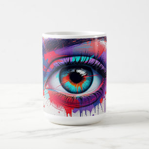 Vivid Surreal Eye Coffee Mug