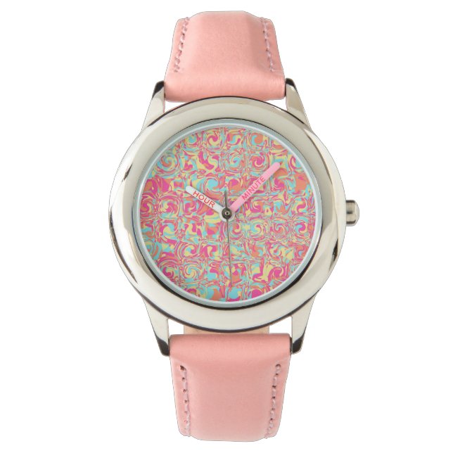 Vivid Swirls Watch (Front)