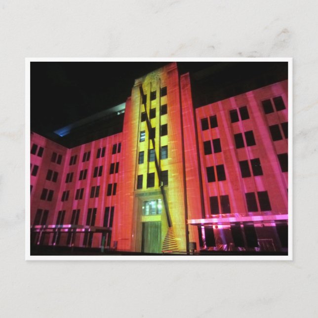 vivid sydney mca orange postcard (Front)