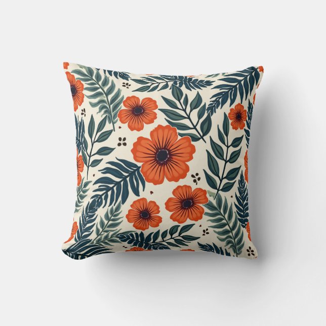 Vivid Throw Pillow (Front)