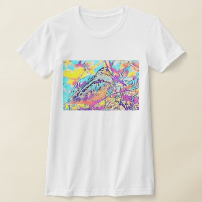 Vivid Timberdoodle Women's T-Shirt (Laydown)