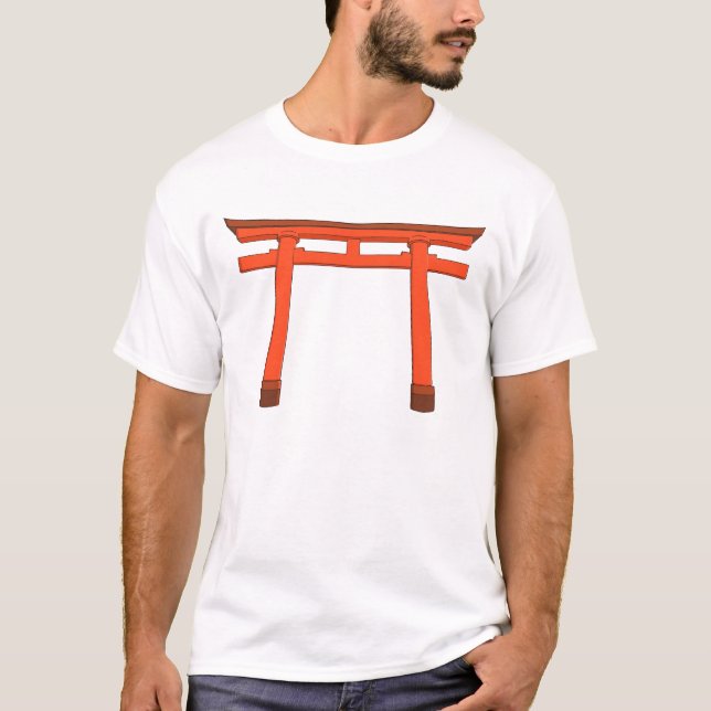 Vivid Torii Gate T-Shirt (Front)
