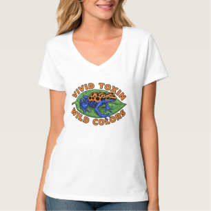 Vivid Toxin Wild Colours Frog T-Shirt