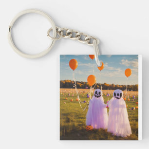 "Vivid Vibes: Acrylic Elegance in Your Palm" Key Ring