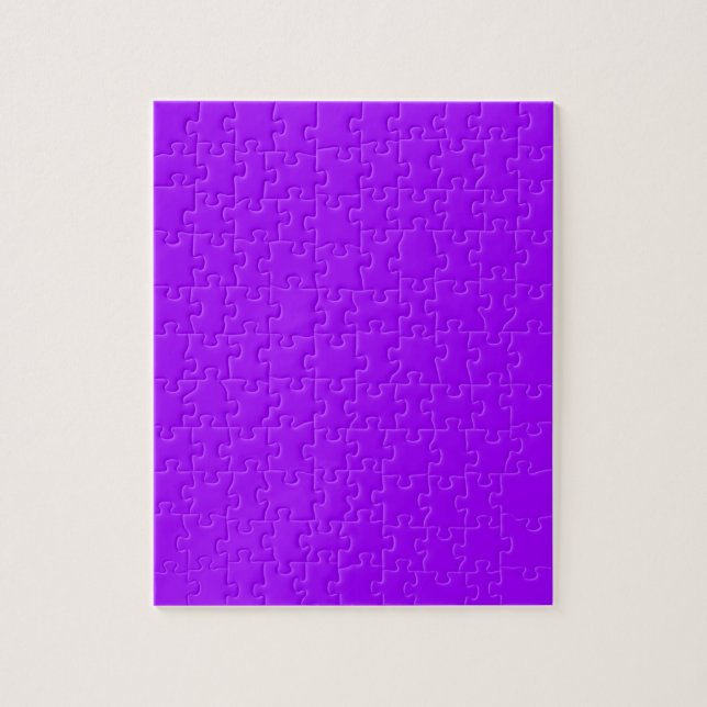 VIVID VIOLET (solid colour) ~ Jigsaw Puzzle (Vertical)