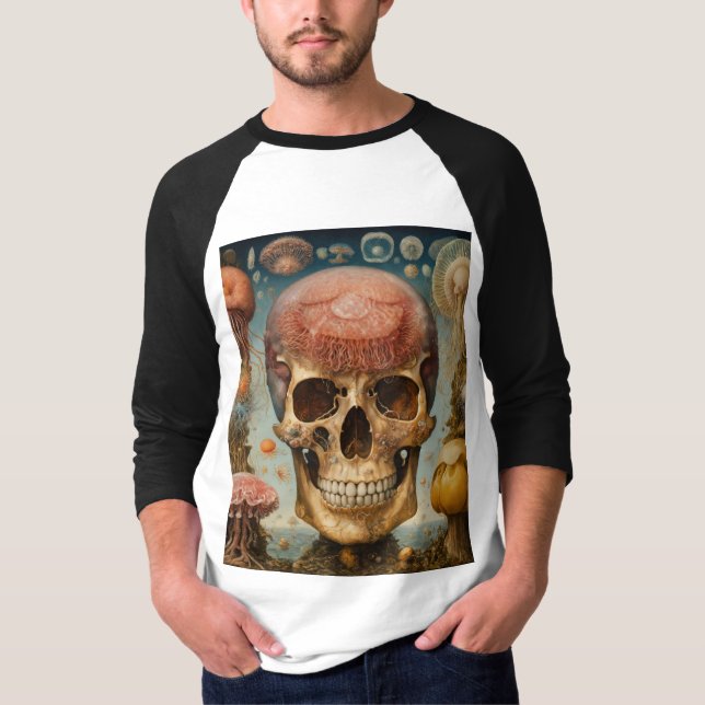 "Vivid Visions: A Captivating T-Shirt Design" (Front)
