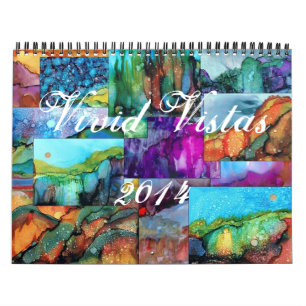 Vivid Vistas 2014 Wall Calendar