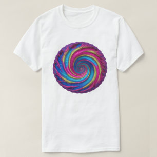 Vivid Vortex - Spiral into psychedelic T-Shirt