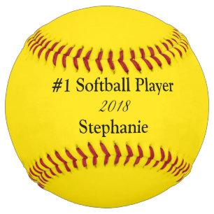 Vivid Yellow Softball