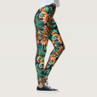 Vividly Regal Pop Fashion Leggings