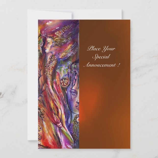 VIVIEN AND MERLIN INVITATION (Front)