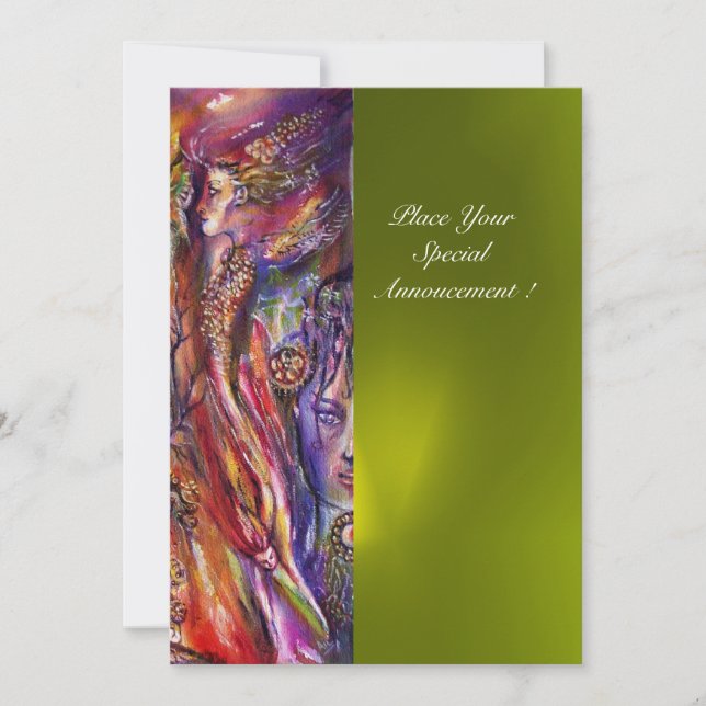 VIVIEN AND MERLIN INVITATION (Front)