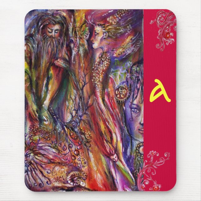 VIVIEN AND MERLIN MOUSE MAT (Front)