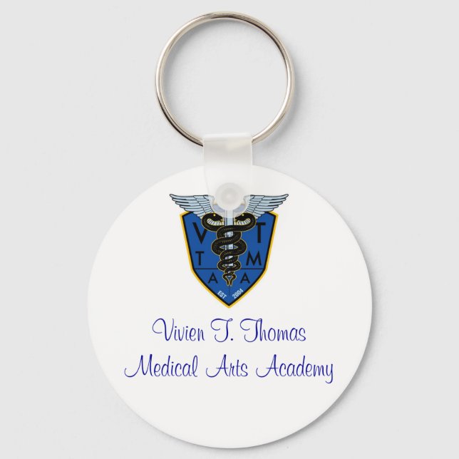 Vivien T. Thomas Medical Arts Academy Key Ring (Front)