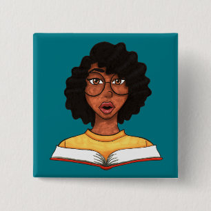 Vivienne Booker 15 Cm Square Badge