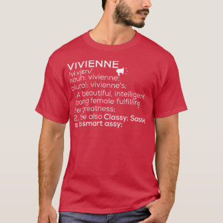 Vivienne Name Vivienne Definition Vivienne Female T-Shirt